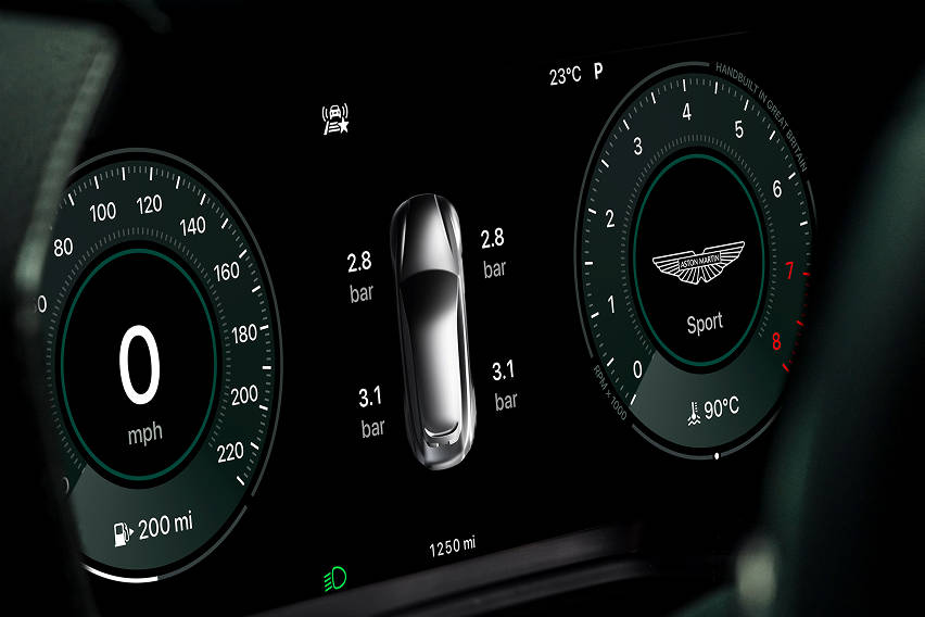 Apple CarPlay Ultra meter cluster view