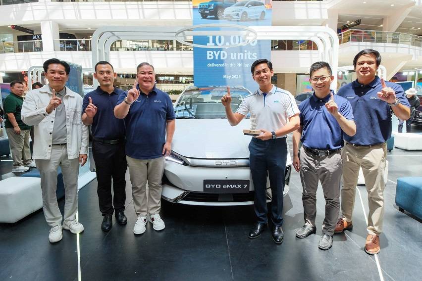 BYD turns over 10,000th unit released