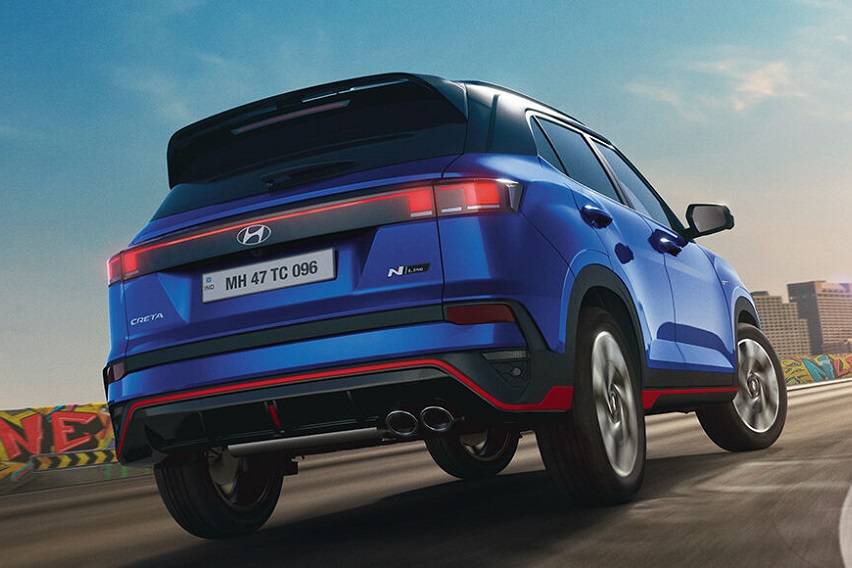Hyundai Creta N Line India Back