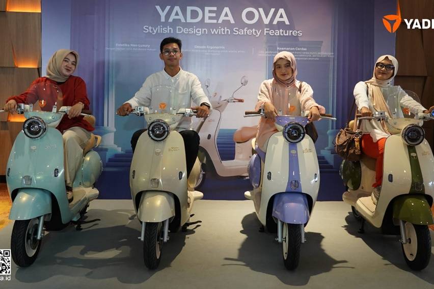 Yadea Luncurkan Warna Baru Sekaligus Gandeng Adira Finance untuk Skema Kepemilikan Yadea Luncurkan Warna Baru Sekaligus Gandeng Adira Finance untuk Skema Kepemilikan