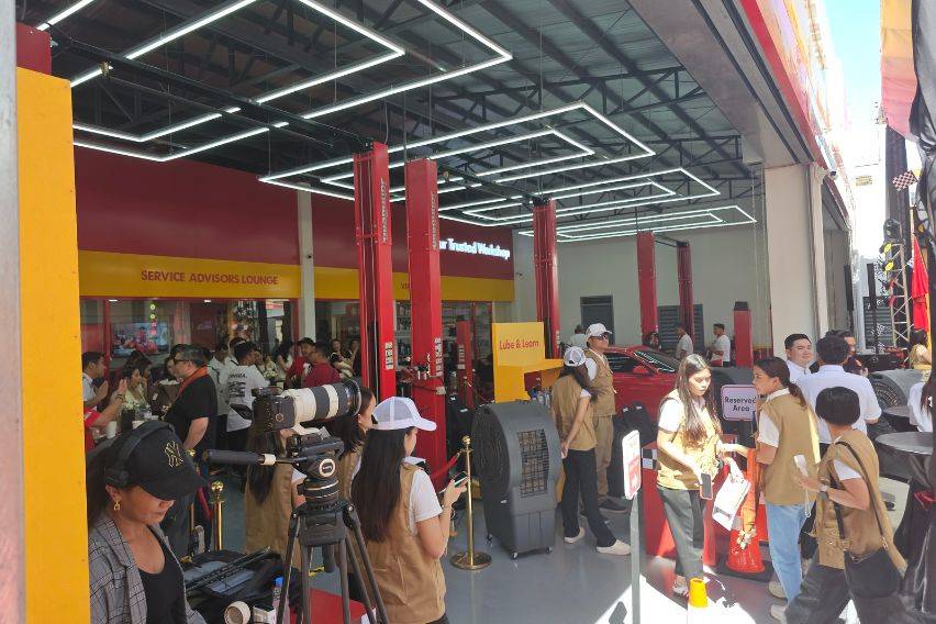 Shell auto workshop