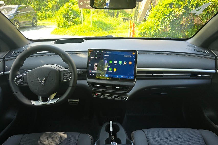 VinFast infotainment system