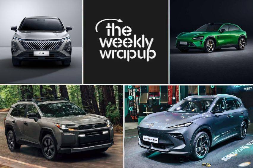 Weekly wrap-up: MG S5 EV launched, Proton EV roadshow kicks off, sixth-gen Toyota RAV4 revealed globally, and more