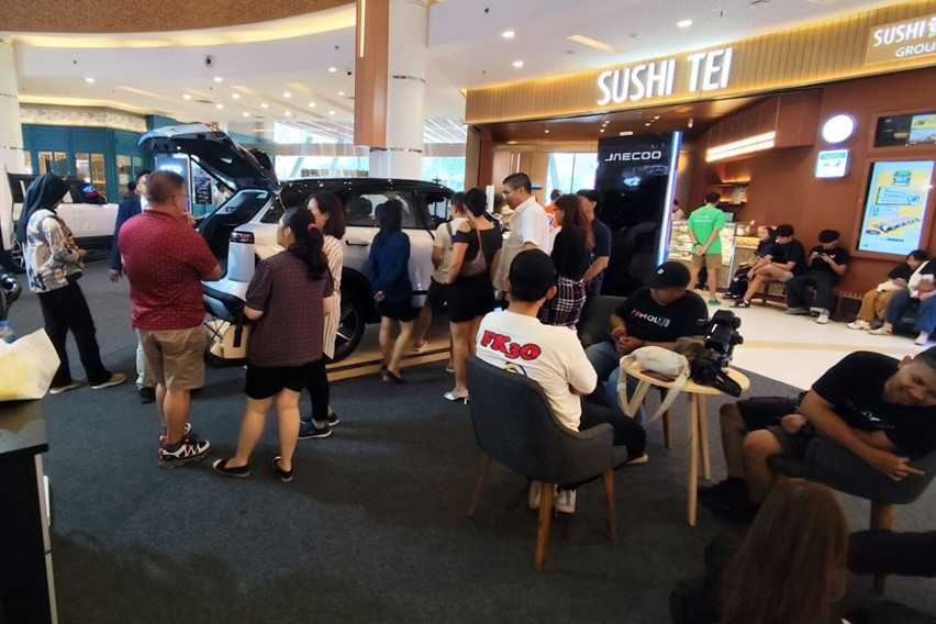 Jaecoo OTO Mall Exhibition SMB