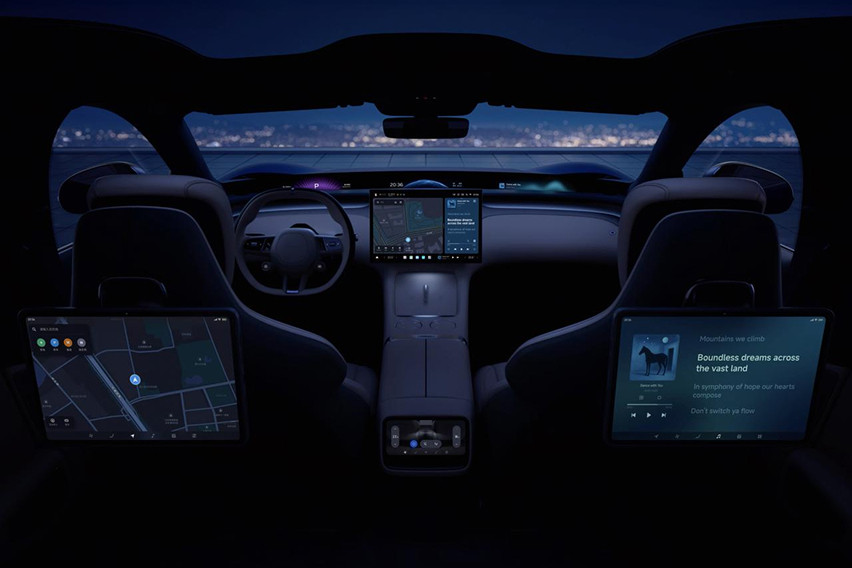 Xiaomi YU7  interior