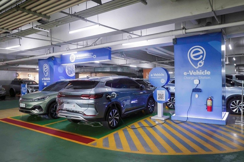 EV Charging Station SM North EDSA