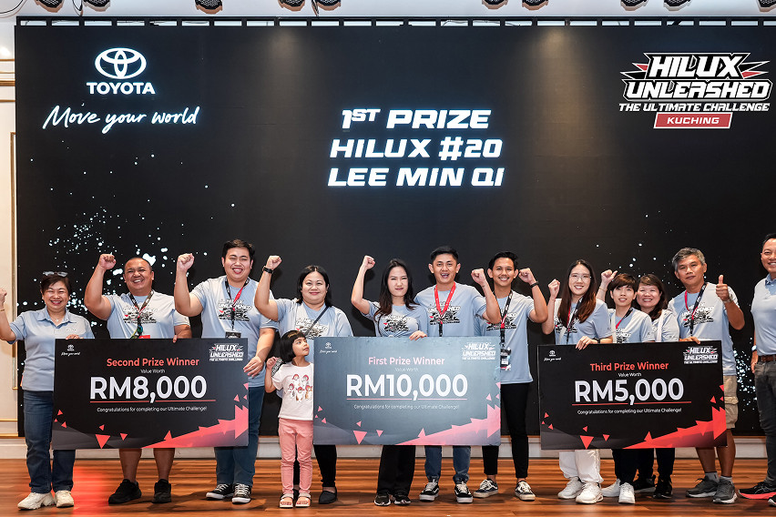 Toyota Hilux East Malaysia participants