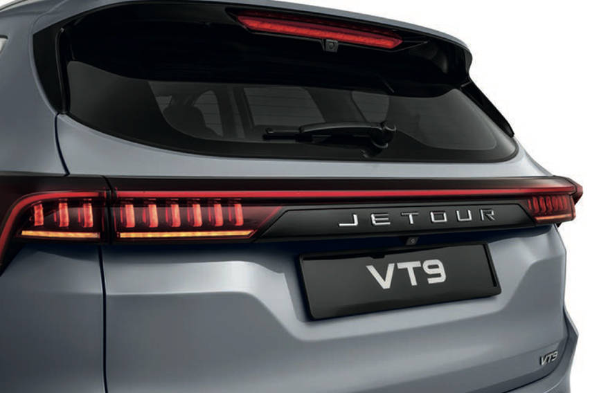 Jetour VT9 rear