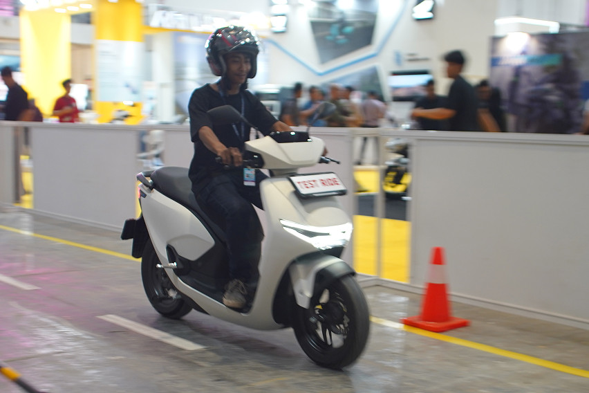 Asiabike 2025 test ride view