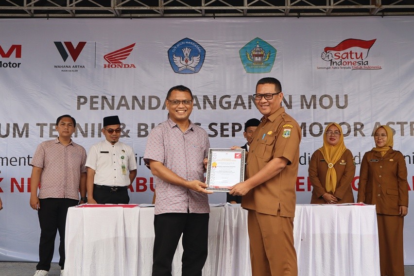 AHM dan WMS Perkuat Pendidikan Vokasi AHM dan WMS Perkuat Pendidikan Vokasi