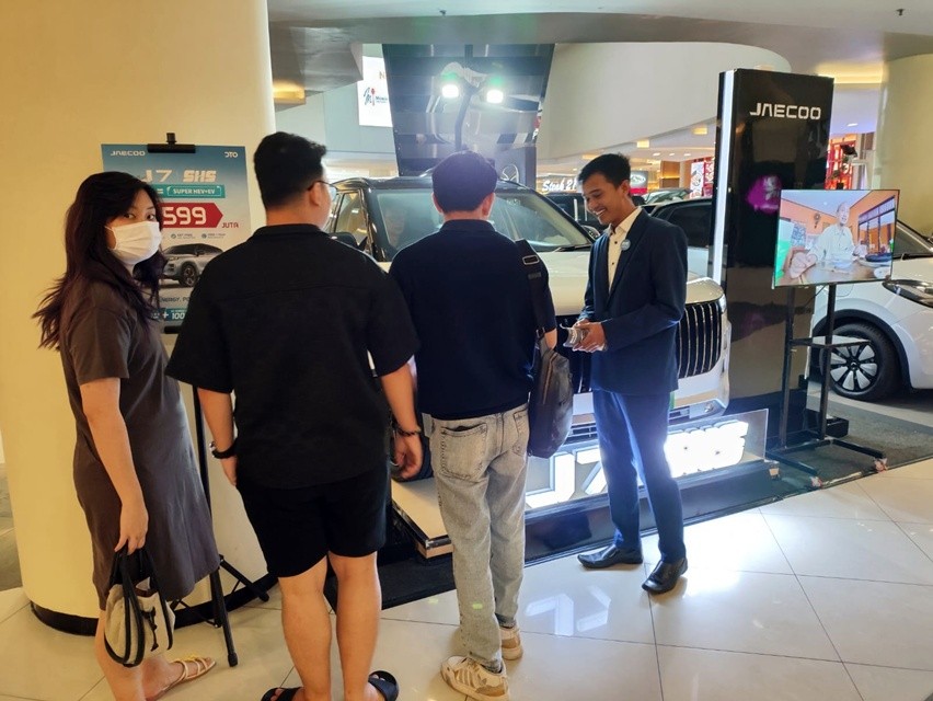 Jaecoo J7 di OTO Mall Exhibition Central Park Jakarta