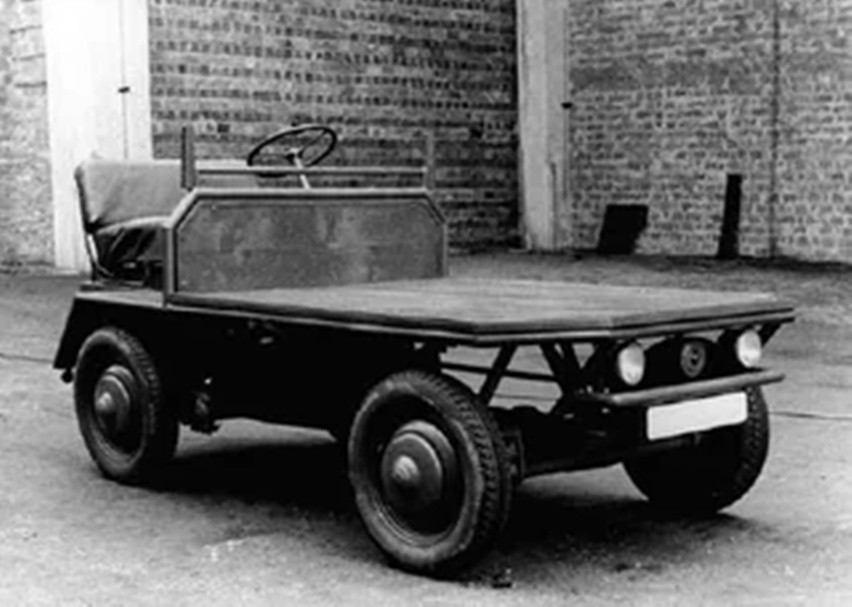 Plattenwagen