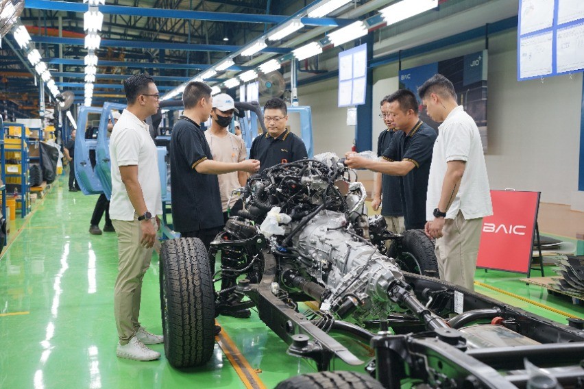 BAIC assembly line