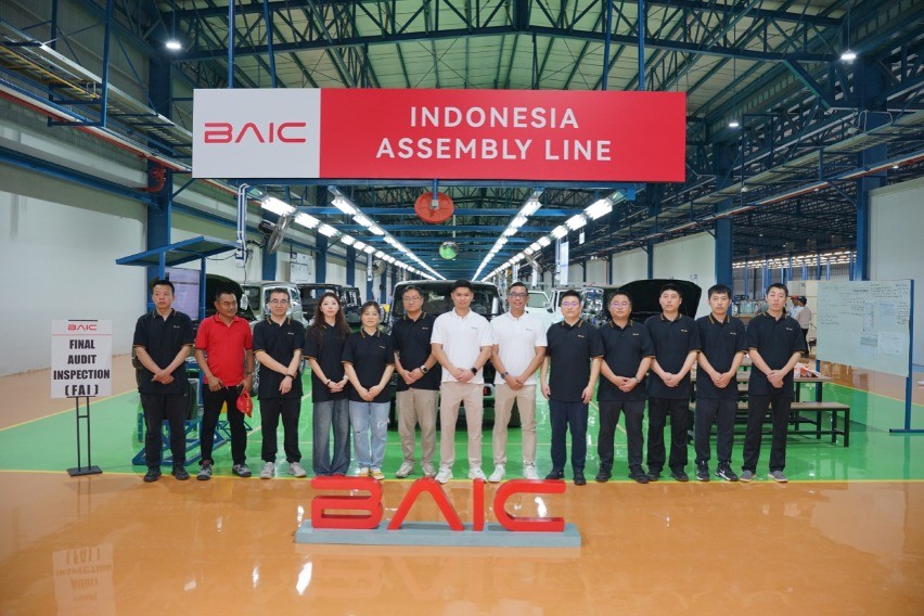 BAIC Bawa Tim Ahli untuk Pantau Proses Perakitan BJ40 di Purwakarta BAIC Bawa Tim Ahli untuk Pantau Proses Perakitan BJ40 di Purwakarta