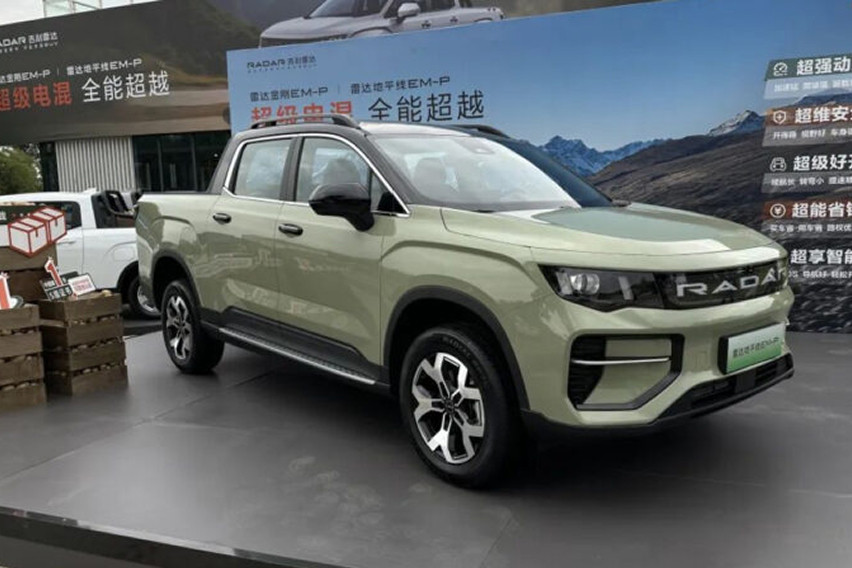 China gets a new electric pickup, the Geely Radar King Kong EM-P