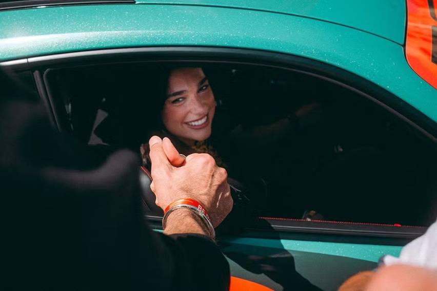 Porsche Rennstall GT3 RS Dua Lipa