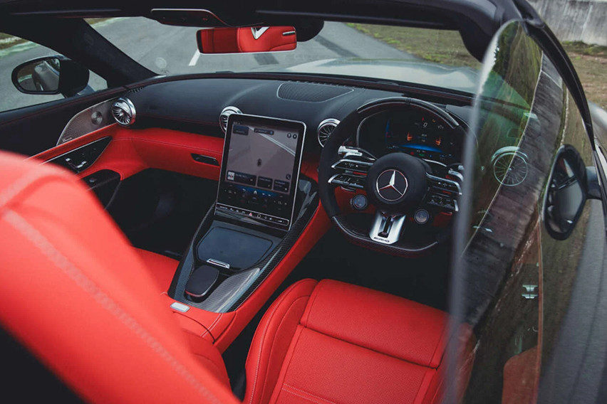 2025 Mercedes-AMG SL63S E Performance interior