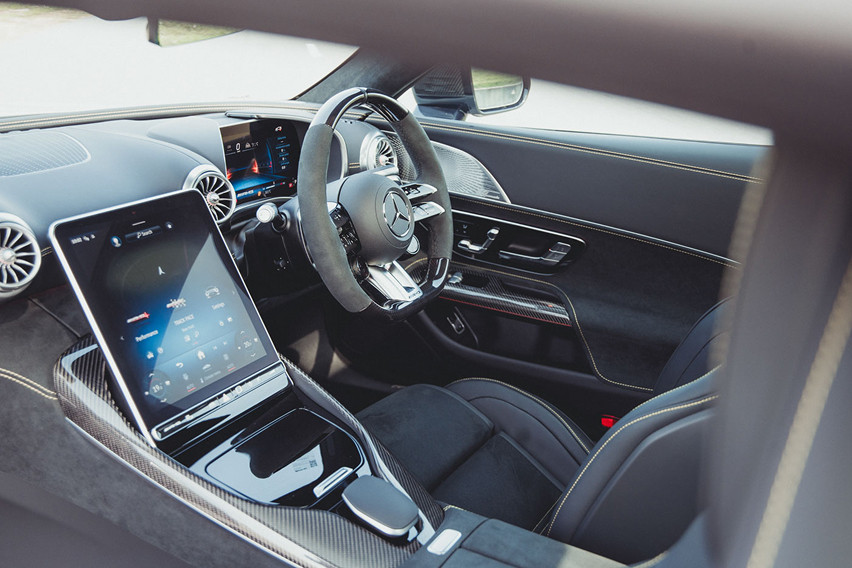 2025 Mercedes-AMG GT63 4MATIC+ Coupe interior dashboard