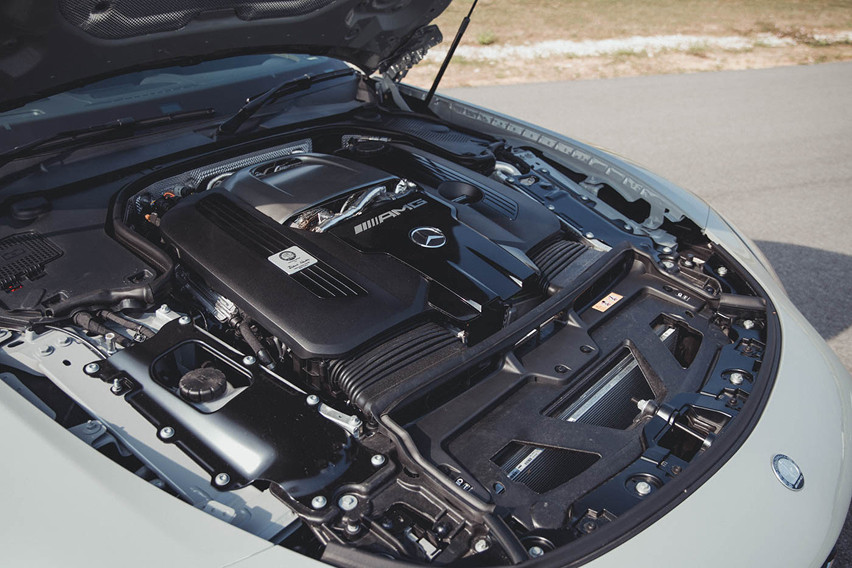 2025 Mercedes-AMG GT63 4MATIC+ Coupe engine