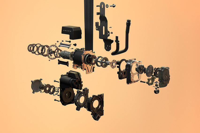 Volvo multi-adaptive safety belt