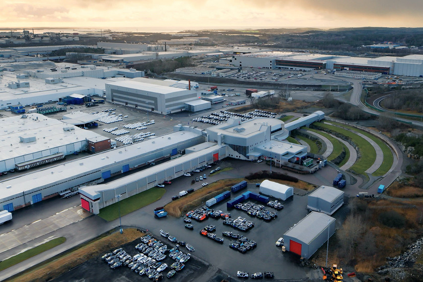 Volvo Cars Safety Centre crash lab
