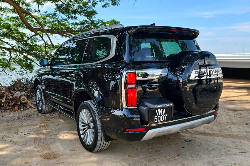 GWM Tank 500 rear view