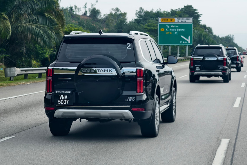 GWM tank 500 rear view