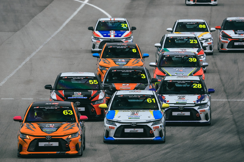 Toyota Vios Challenge Malaysia front view