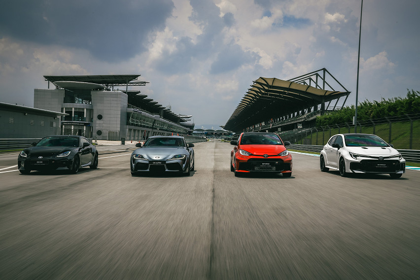 Toyota Gazoo Racing Malaysia front view