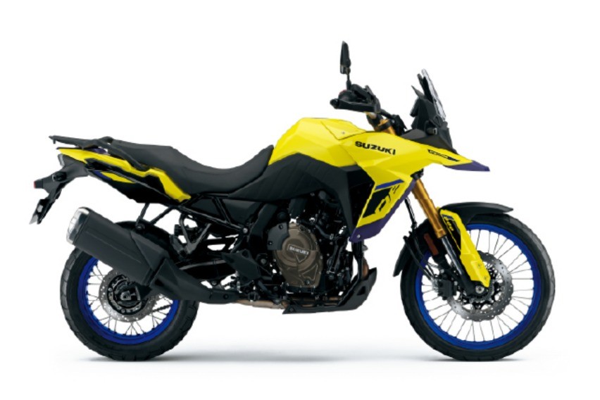 Suzuki V-Strom 800DE yellow