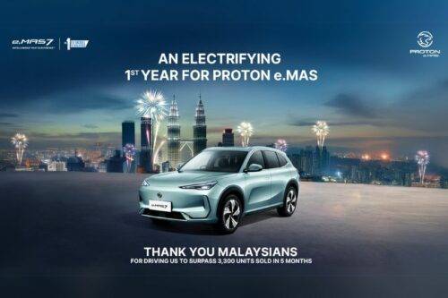 Proton e.MAS 7 becomes Malaysia’s fastest-selling EV; brand celebrates 1st anniversary Proton e.MAS 7 becomes Malaysia’s fastest-selling EV; brand celebrates 1st anniversary