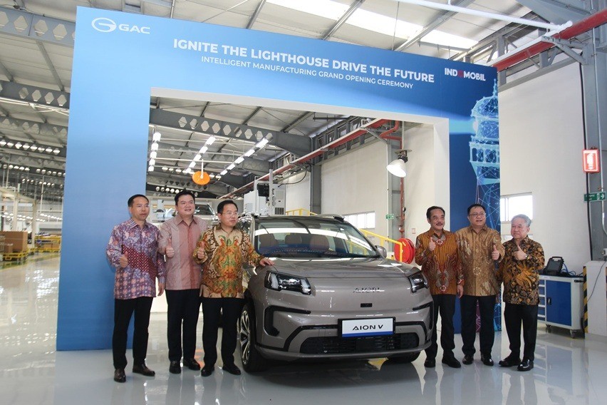 Pabrik GAC AION di Purwakarta Resmi Beroperasi Pabrik GAC AION di Purwakarta Resmi Beroperasi