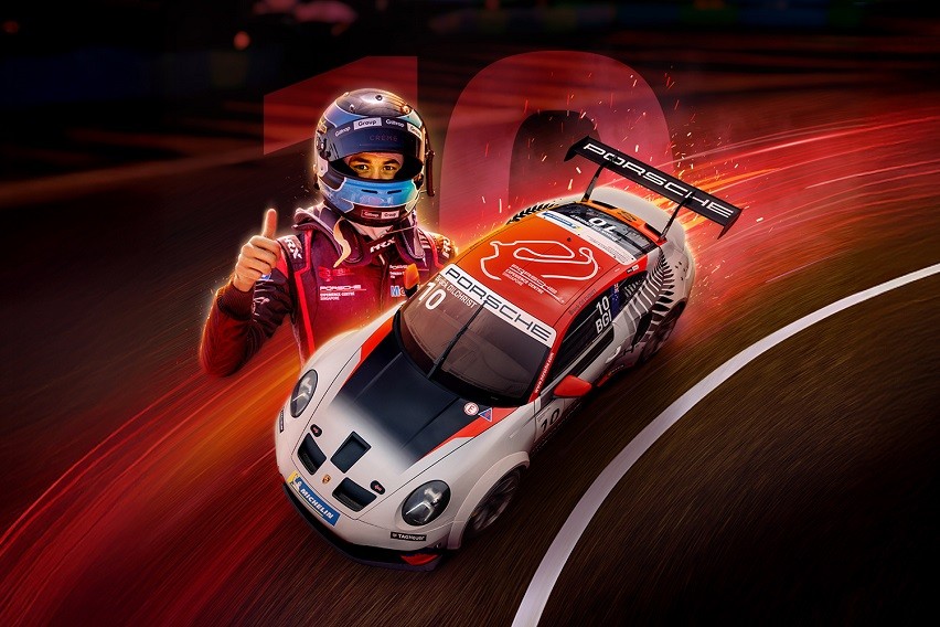 Porsche 911 GT3 Cup race car teases PEC Singapore track layout Porsche 911 GT3 Cup race car teases PEC Singapore track layout