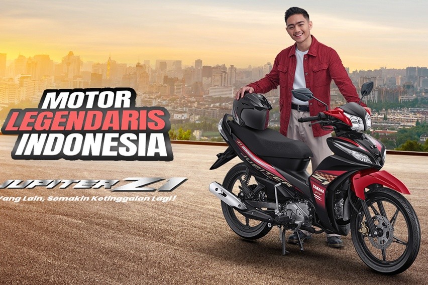 Motor Legendaris Yamaha Jupiter Z1 Tampil dengan Warna dan Grafis Baru Motor Legendaris Yamaha Jupiter Z1 Tampil dengan Warna dan Grafis Baru