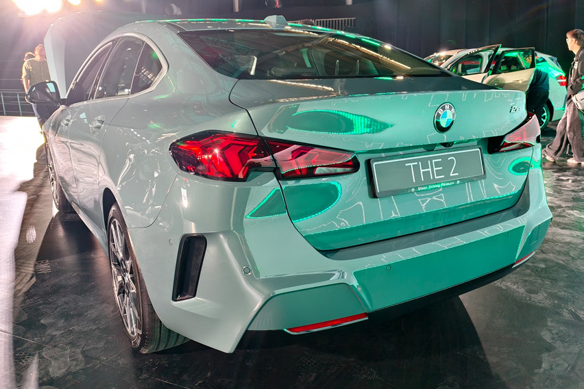 BMW 218 Gran Coupe rear view