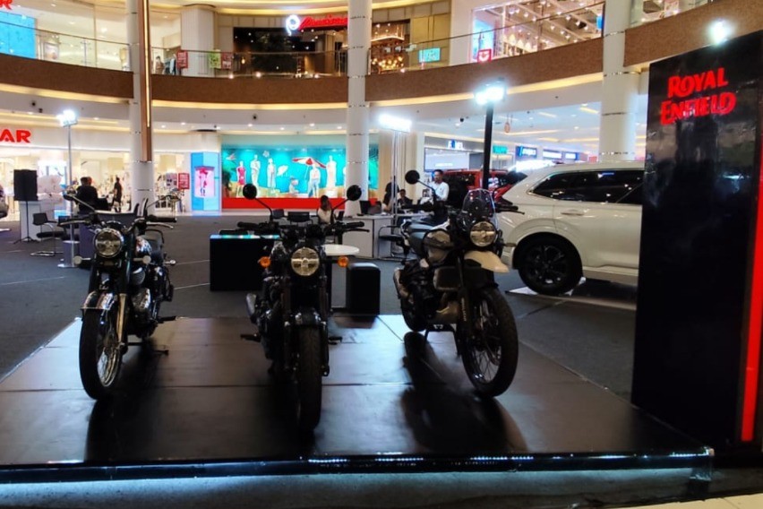 Royal Enfield Mall Exhibition