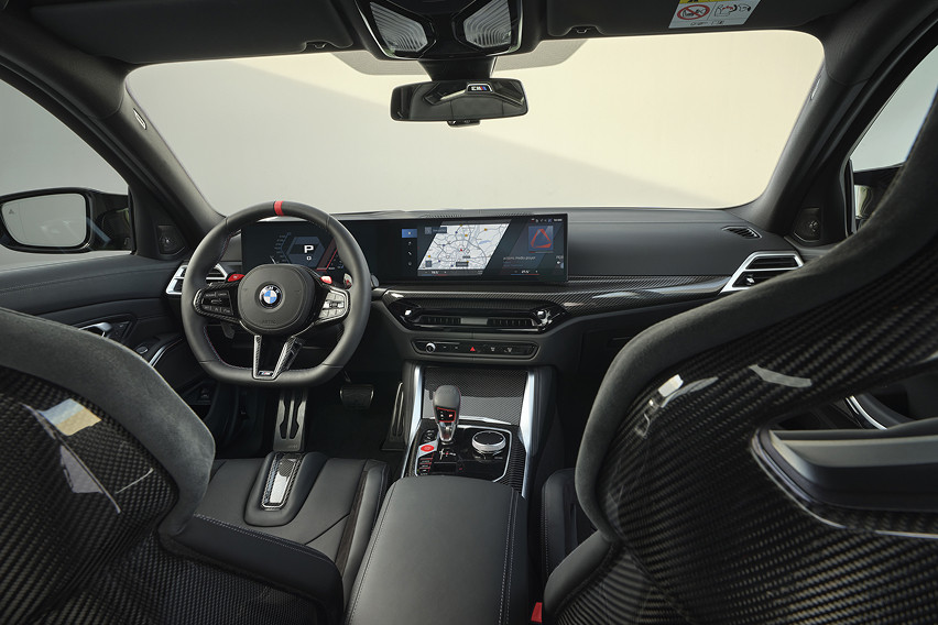 BMW M3 Competition M xDrive interior