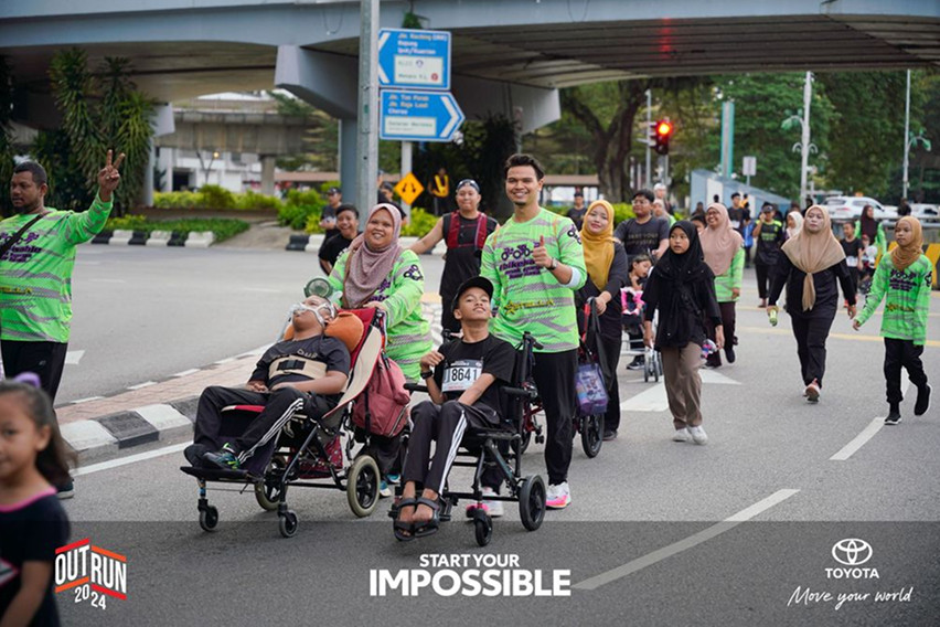 Toyota Start Your Impossible (SYI) Outrun view