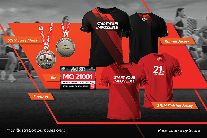 Toyota Start Your Impossible (SYI) Outrun 2025 Jersey view