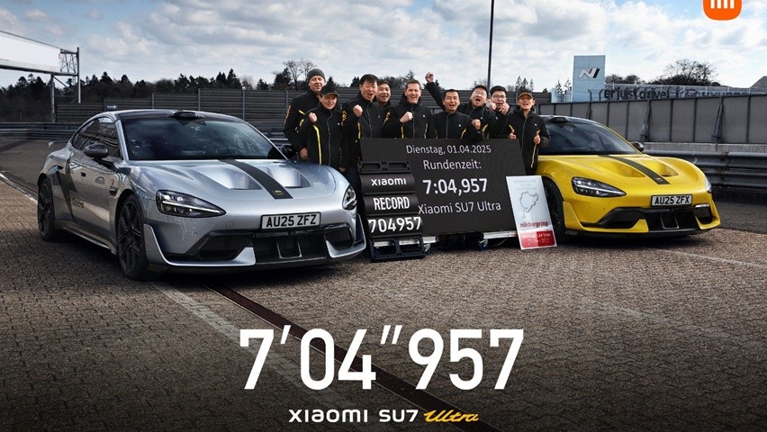 Xiaomi SU7 Ultra rekor Nurburgring