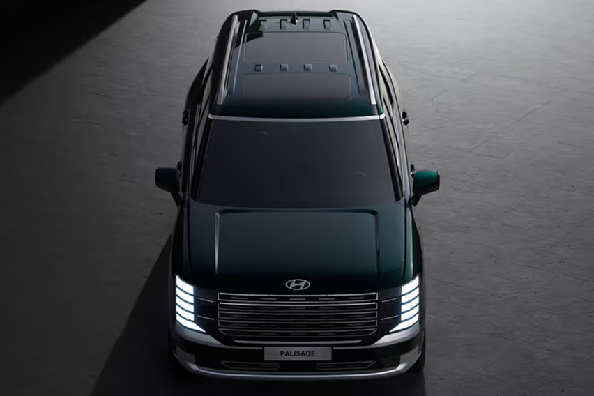 New Hyundai Palisade hood