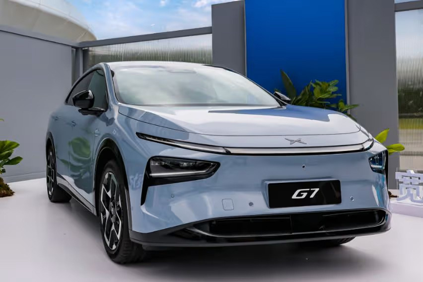 Xpeng G7 EV debuts in China with a bang, secures 10k bookings in 46 mins