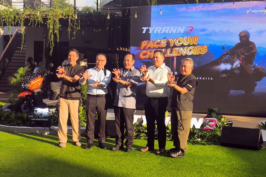 Peluncuran Indomobil Emotor Tyranno