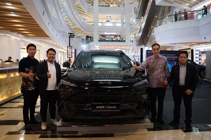 Launching BAIC X-55 II di Medan
