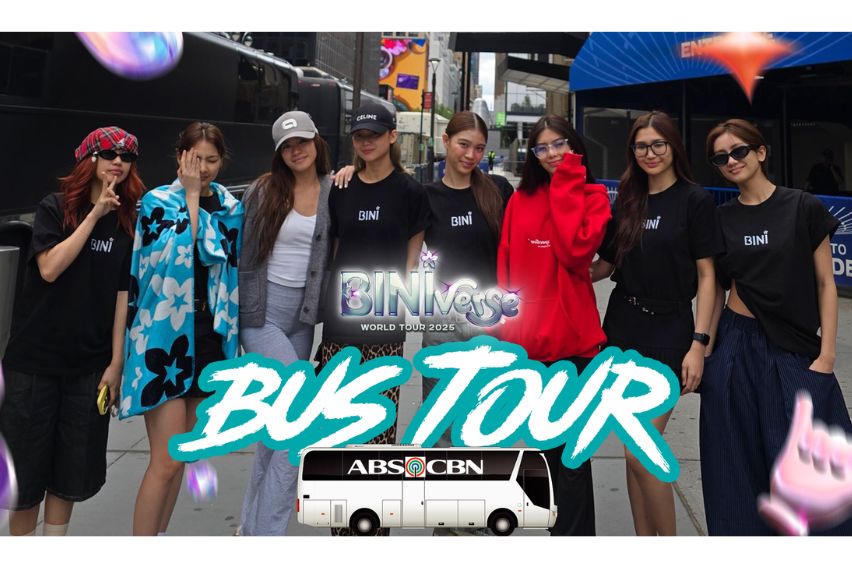 Bini shows off luxurious tour bus Bini shows off luxurious tour bus