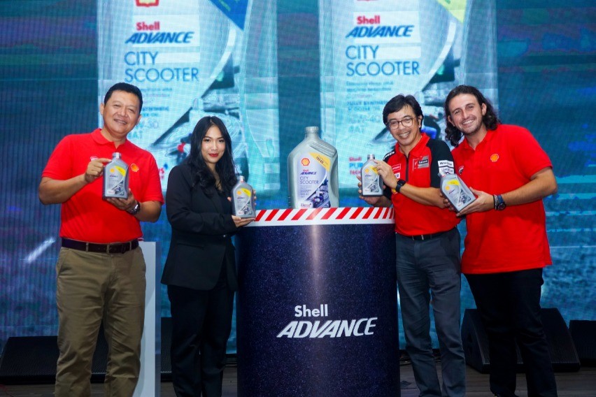 Shell Indonesia, Rilis Pelumas City Scooter untuk Skutik Harian
