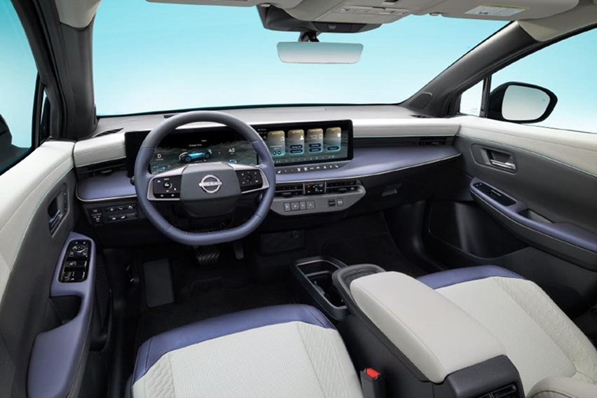 Third-gen Nissan Leaf interior