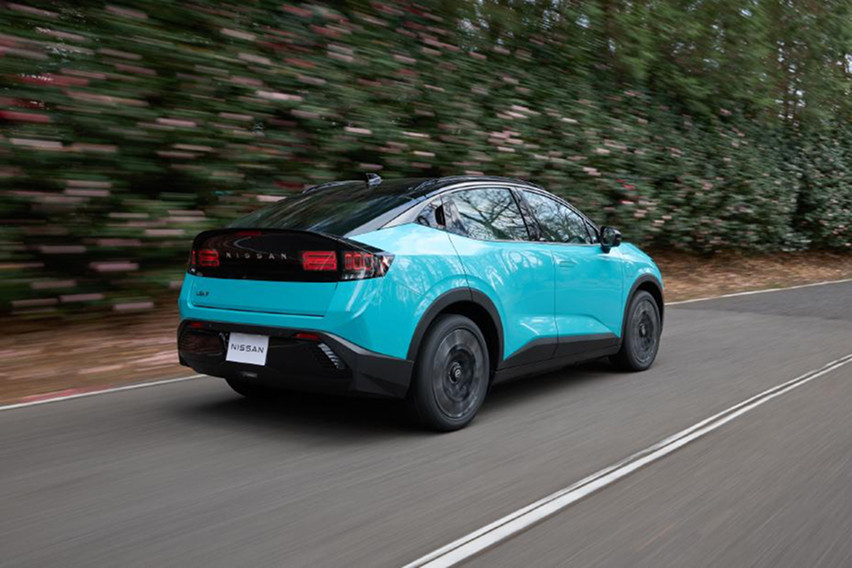 Third-gen Nissan Leaf rear