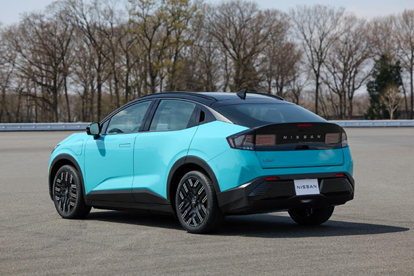 Third-gen Nissan Leaf rear