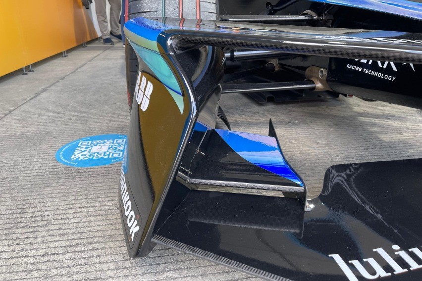 Sayap Mobil Formula E Sabic